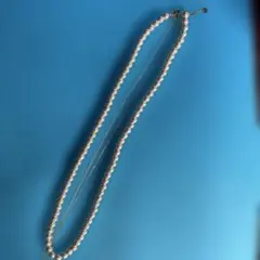 ホワイトパール二重ネックレス