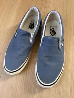 VANSアナハイム　スリッポン　ブルー　28.0cm 箱無し
