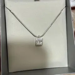 Dior ディオール ネックレス シルバー CD キューブ ヴィンテージのサムネイル