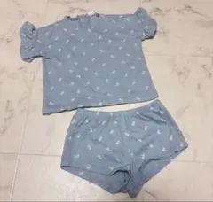 H&M 水色 ショートパンツセット 12M EUR80