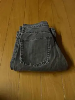 油餅 米色 直筒牛仔褲 美式休閒