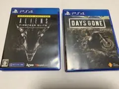 ps4 エイリアン：ファイヤーチームエリート　& days gone