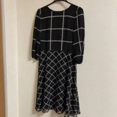 Reflect 長袖チェック柄ワンピース サイズ11