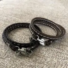 ブレスレット　合成皮