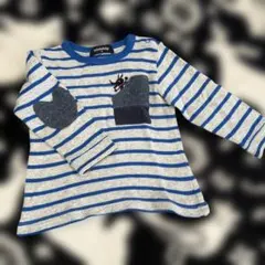 klädskaap ストライプ カットソー 90