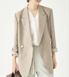 Deuxieme Classe Neo Avance Jacket 36ベージュ - メルカリ