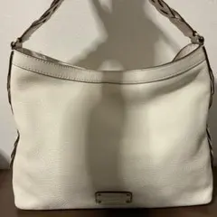 ☆開店セール☆人気 美品 ケイトスペード レザー ロゴ 編み込み ハンドバッグ⑧