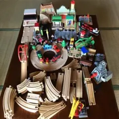 BRIO IKEA トーマス 木製レールセット 建物 まとめ - メルカリ