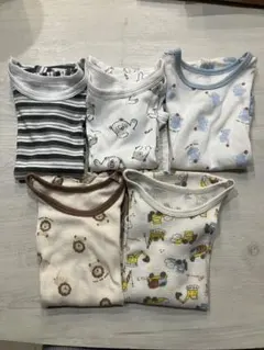 ベビー肌着セット コットン 70mm