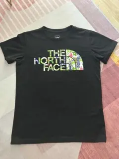 THE NORTH FACE 花柄ロゴ 半袖Tシャツ ブラック M【週末値下げ】のサムネイル