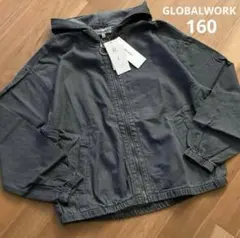 新品＊GLOBALWORK ズットパットデニムパーカー 160