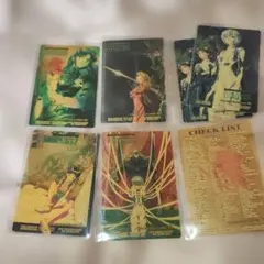 アマダ　エヴァンゲリオン　トレーディングカード　クリスタルカード　６種７枚セット