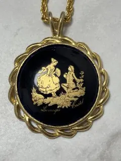 LIMOGES　リモージュ　ペンダントネックレス　ゴールド色のサムネイル