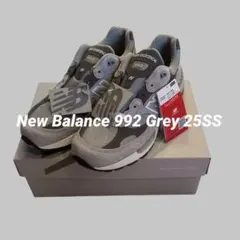 ニューバランス 992 U992GY 27cm グレー USA製 スニーカー