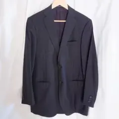 グリーンレーベル ウールテーラードジャケット ダークグレー 48