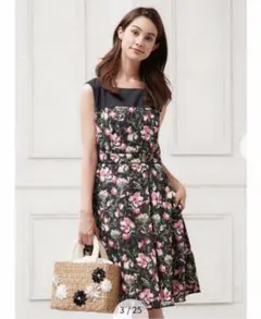 新品 TOCCA CROSSANDRA クロサンドラ ドレス ０