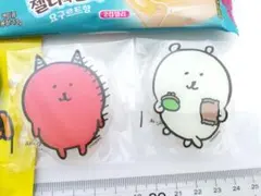 自分ツッコミくま　スマホグリップ　韓国　鬼　&　買い物