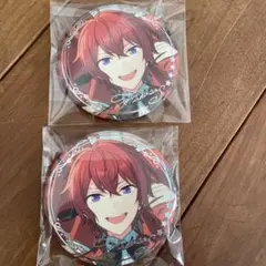 あんスタ　中国　絆缶バッジ　5周年　朱桜司