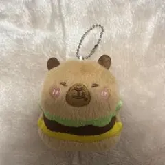 カピバラさん ハンバーガー マスコット ぬいぐるみ