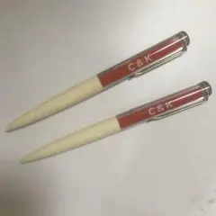 【美品】C&K 「I.M.A」だからこそ攻めたペン 2本セット（黒インク確認済）
