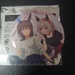 匿名配送】ウマ娘 ららぽーと 缶バッジ アドマイヤベガ カレンチャン