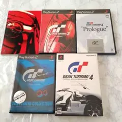 ☆PS2 GRAN TURISMO グランツーリスモ 極美品 4本 まとめ売り