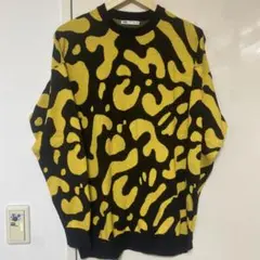 ZARA アニマルプリント ニットセーター Mのサムネイル