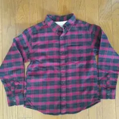 ☆新品☆MUJI長袖シャツ 130