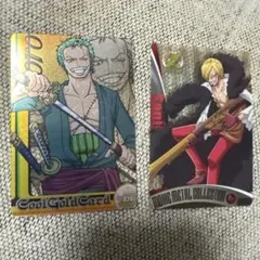 ONE PIECE カードゲーム ロロノア・ゾロ サンジ リーダー2枚セット