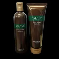 サローネ スーパーブラウンシャンプー 330ml トリートメント 250gのサムネイル