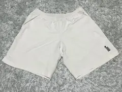 GOSENバドミントンハーフパンツ　ホワイト　ユニＳのサムネイル