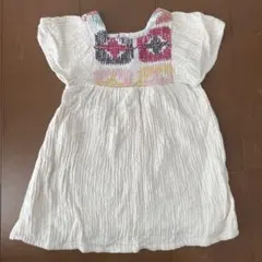ZARA キッズ　ベビー　刺繍ワンピース　86㎝