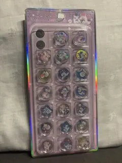 おはじきシール　シマエナガ　ユニコーン