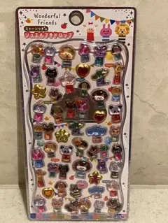 ジュエルプチドロップシール　ワンダフルフレンズ　ボンボンドロップシール　シール