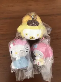 サンリオGRWMマスコットチャーム　ポムポムプリンキティマイメロ