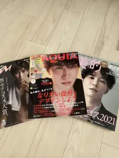 渡辺翔太　伝説　初表紙　anan 美的 MAQUIA 美容雑誌 3冊セット