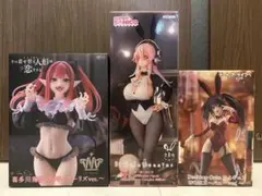 喜多川海夢 リズ すーぱーそに子 時崎狂三 バニー フィギュア