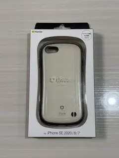 iFace くすみホワイト スマホケース iPhoneケース SE/8/7用