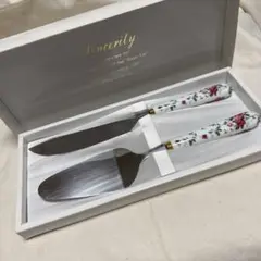 Sincerity ケーキサーバー ナイフ セット 薔薇柄のサムネイル