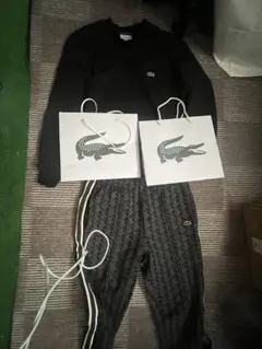 2026年最新】LACOSTEスウェットパンツの人気アイテム - メルカリ