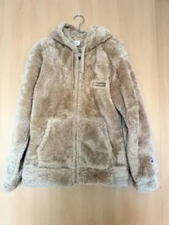 Champion フリースジャケット ボア ベージュ XL