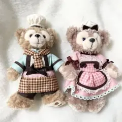 ダッフィー　シェリーメイ　ぬいぐるみバッジ　スウィートダッフィー 2013