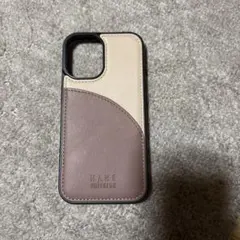 NANO universe iPhone16用ケース ベージュブラウンのサムネイル