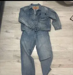 Levi's デニムセットアップbeams super wide