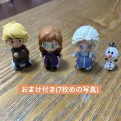 ディズニー　アナと雪の女王 2 フィギュア 4体セット　おまけ付き