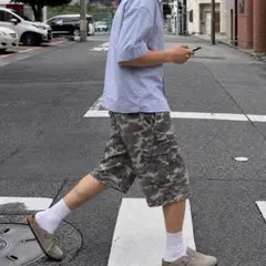 cityboy old baggy shorts ハーフパンツ 膝下丈 00s - メルカリ