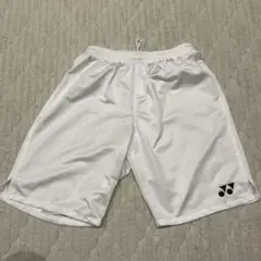 ヨネックス ホワイトハーフパンツ