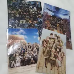 進撃の巨人 クリアファイル セット☆