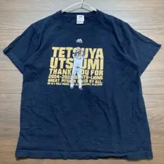 majestic プロ野球 Tシャツ ウツミテツヤ 27番 M