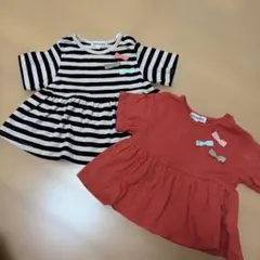 【SHOO LA RUE ２枚セット】ベビー服 半袖80cmのサムネイル